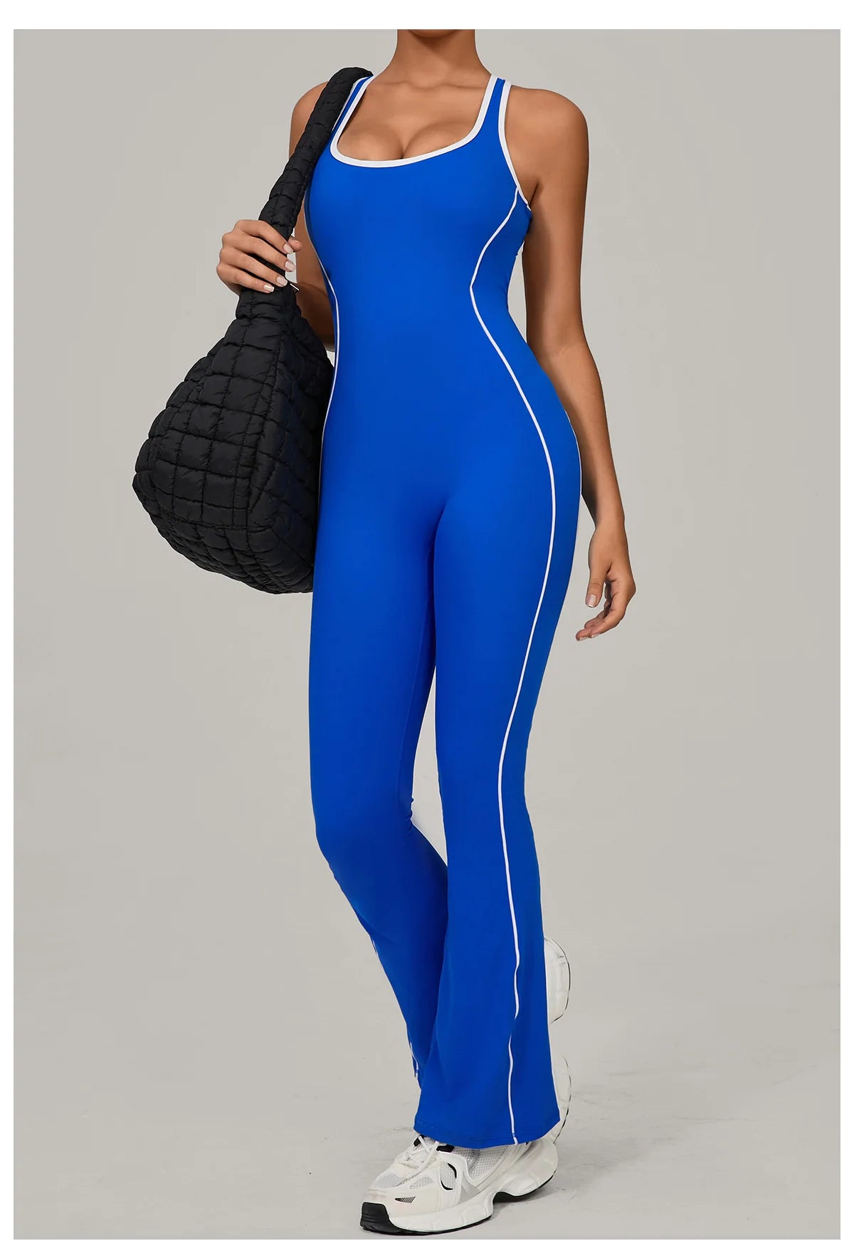 Casual Two Piece Jacket And Jumpsuit Set for Women
