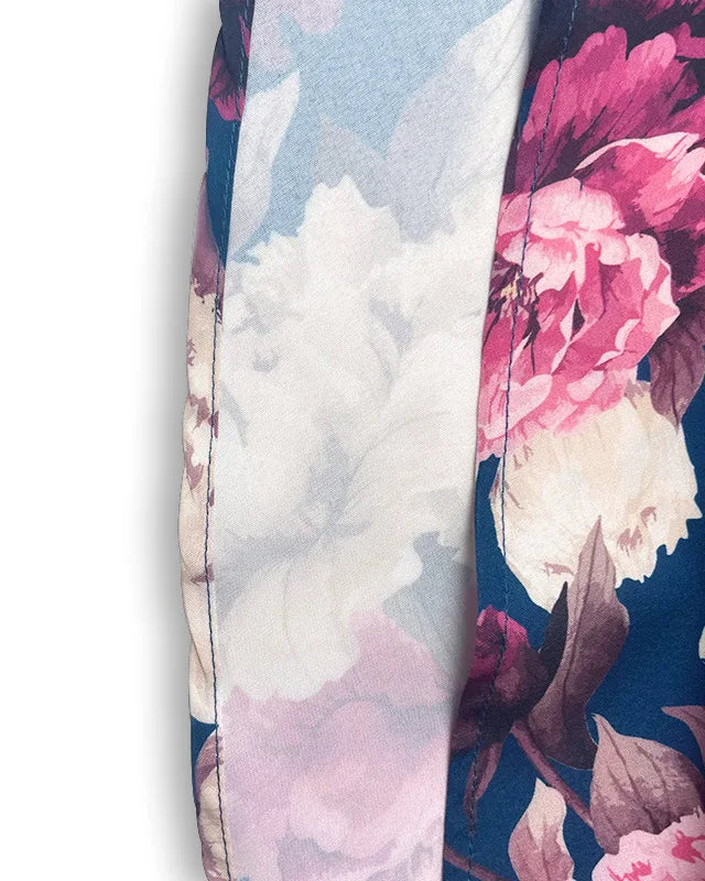 Printed Beach Vacation Style Two-Piece Set for Women