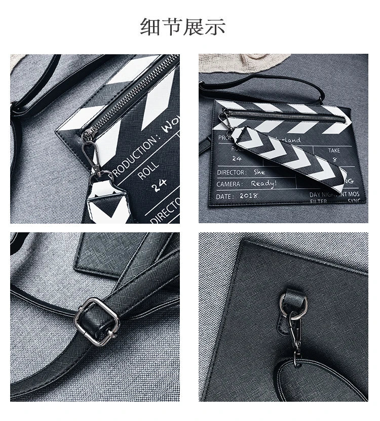 Movie Prop Print Crossbody Bag