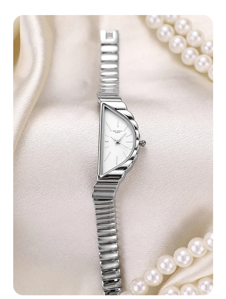 Vintage Irregular Case Quartz Watch