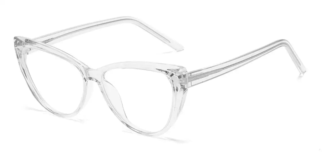 Stylish Transparent Cat Eye Reading Glasses for Women