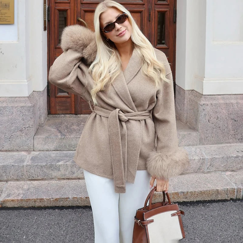 Reversible Wool Coat