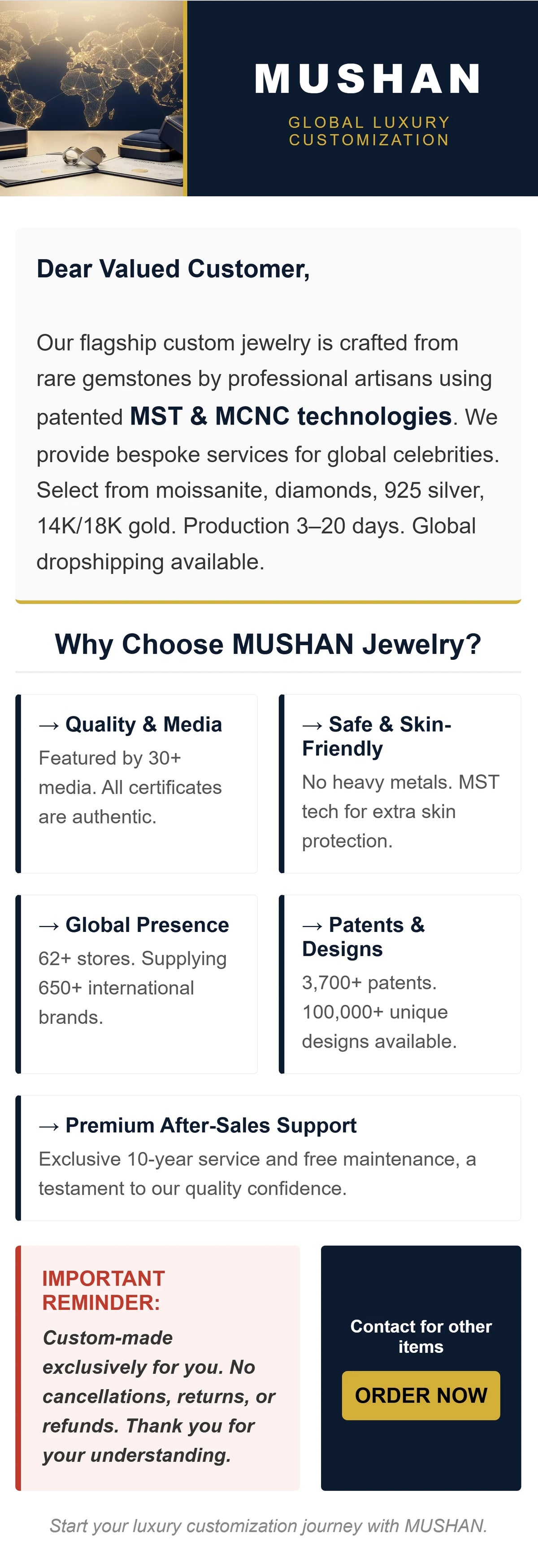 Moissanite Sterling Silver Statement Ring for Women