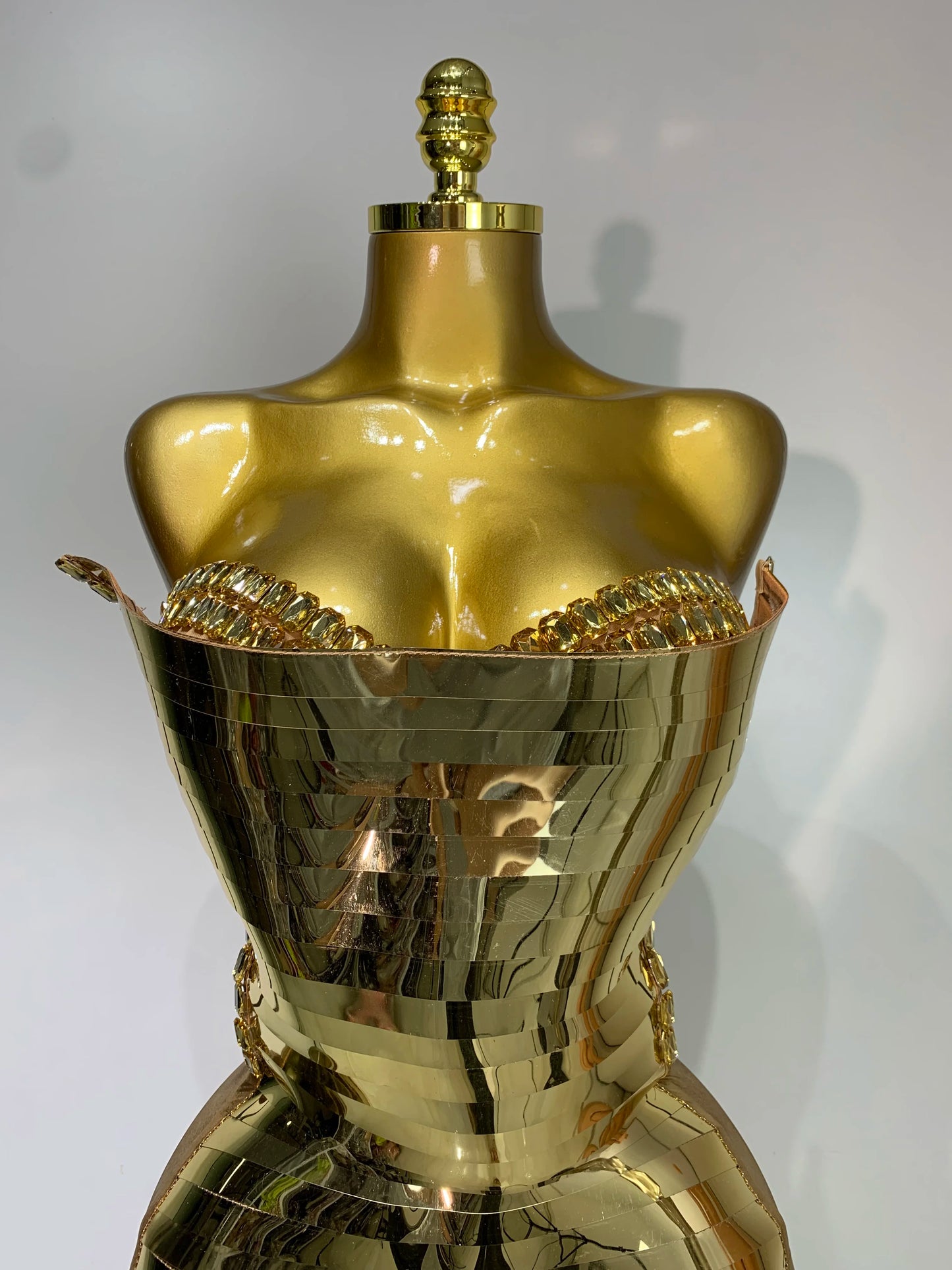 Women Luxury Gold Sequin Strapless Crystal Bodycon Y2K Evening Party Dress One Piece Celebrity Gala Gown Birthday Club Dress