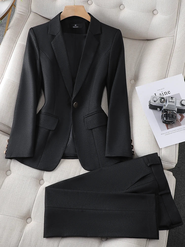 Slim Fit Blazer And Pant Suit