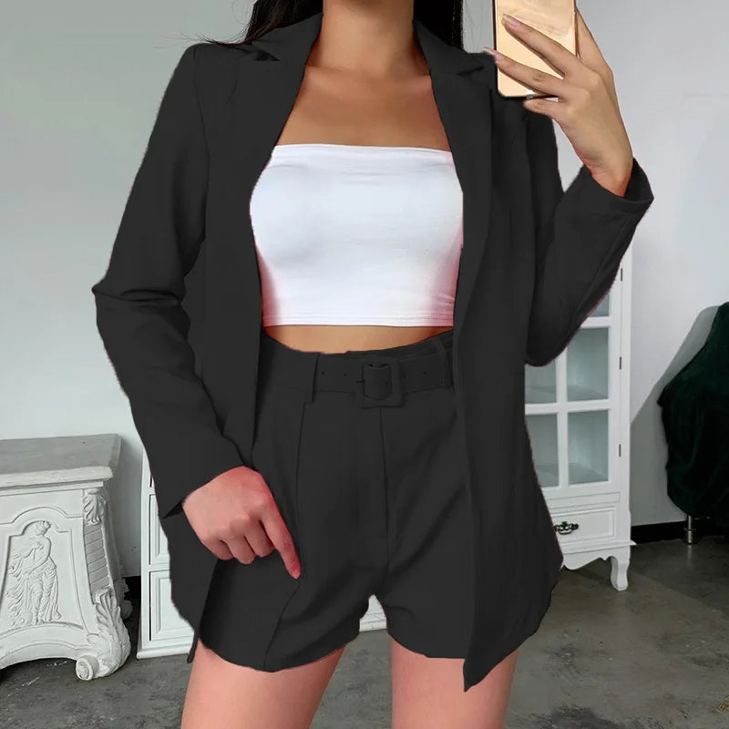 Sporty Casual Two Piece Matching Outfit Set for Women