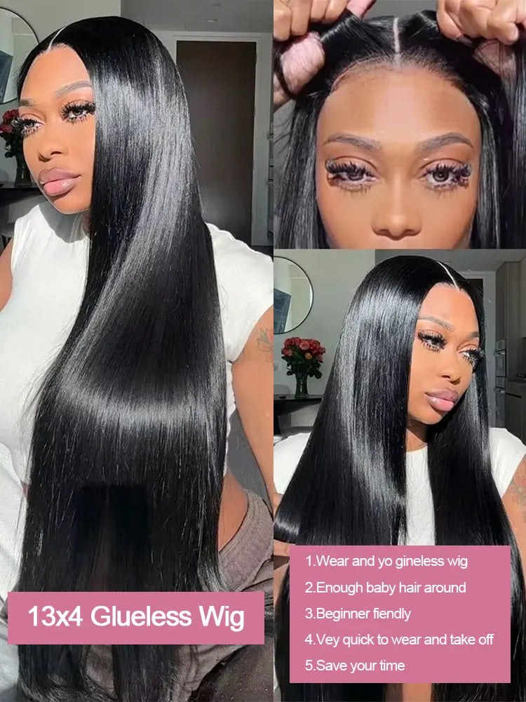 Bone Straight Lace Wig