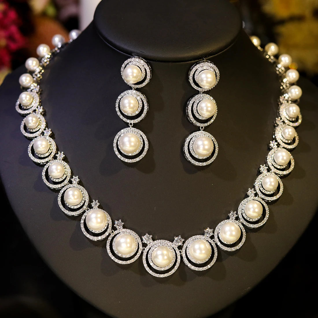 Crystal Bridal Jewelry Set