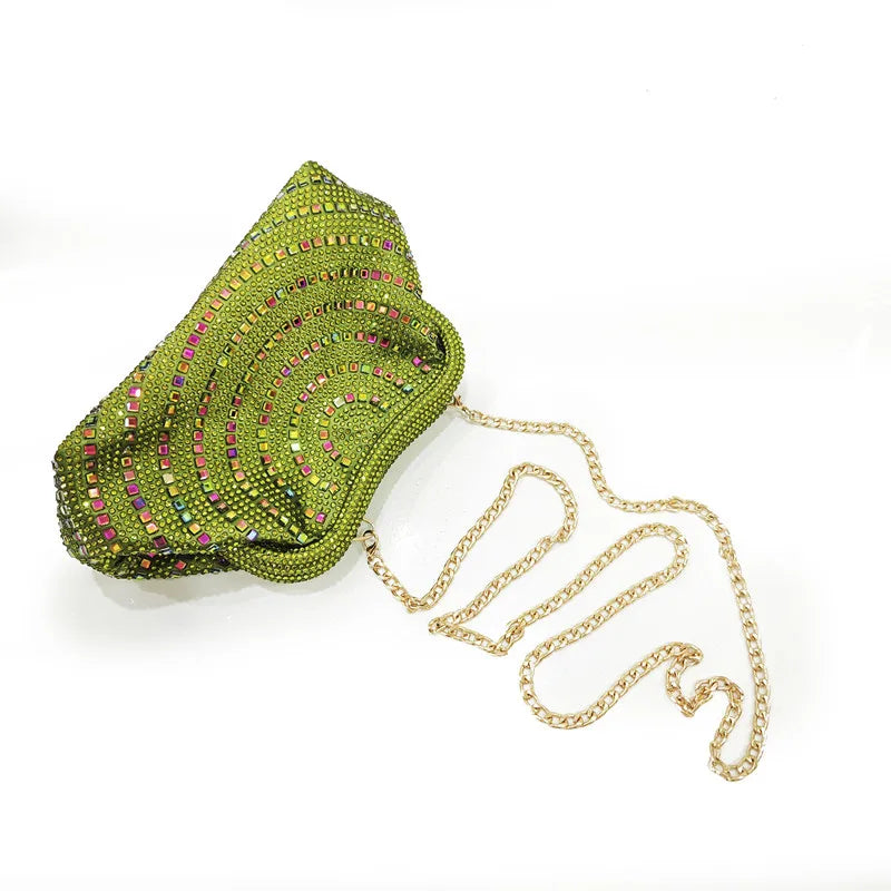 Rhinestone Evening Clutch Bag