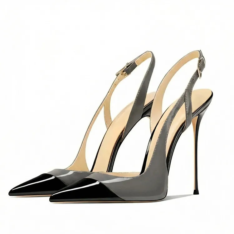 Pointed Toe High Heel Slingback Sandals for Women