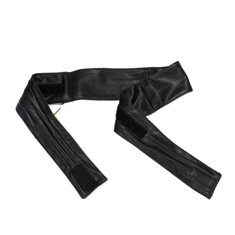 Decorative Wide Leather Waist Cinch Belt for Women