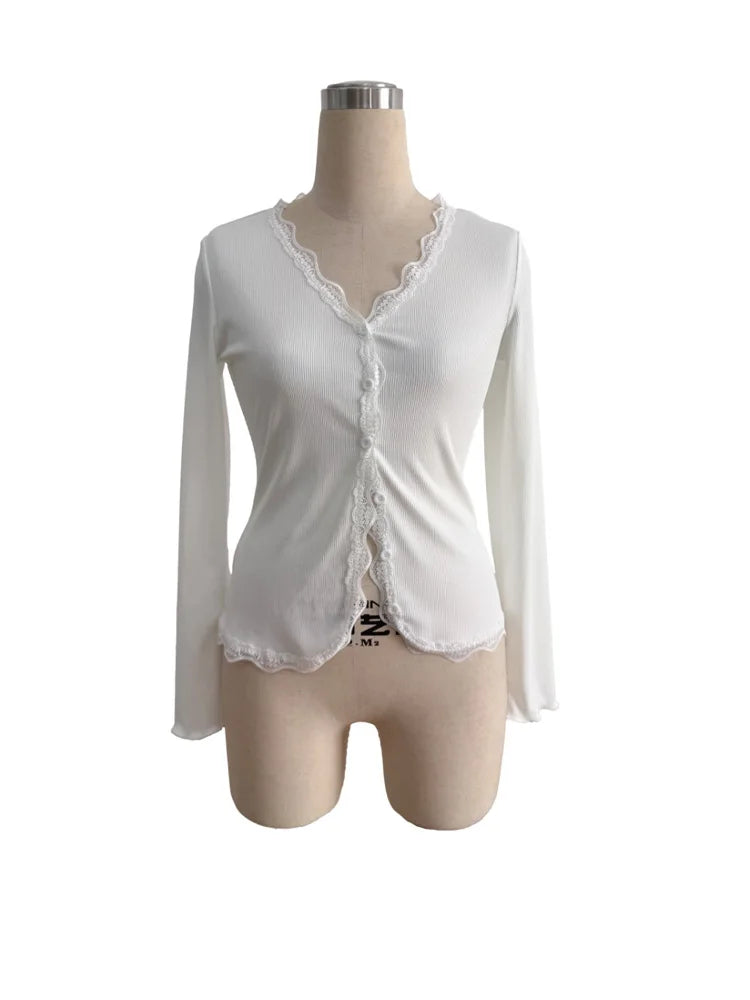 Solid Color Casual Cropped Knit Cardigan For Women