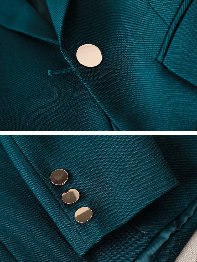 Slim Fit Blazer And Pant Suit