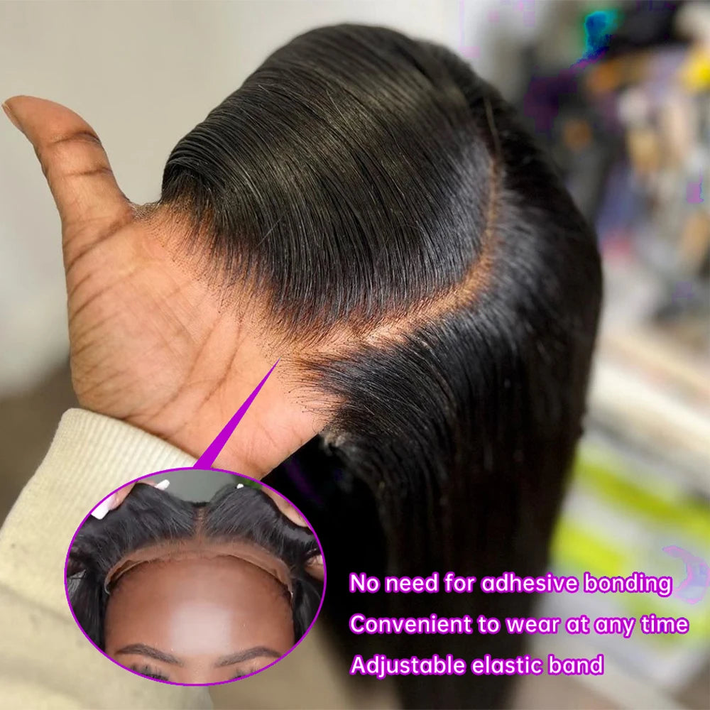 Glueless Deep Wave Water Curl Wig