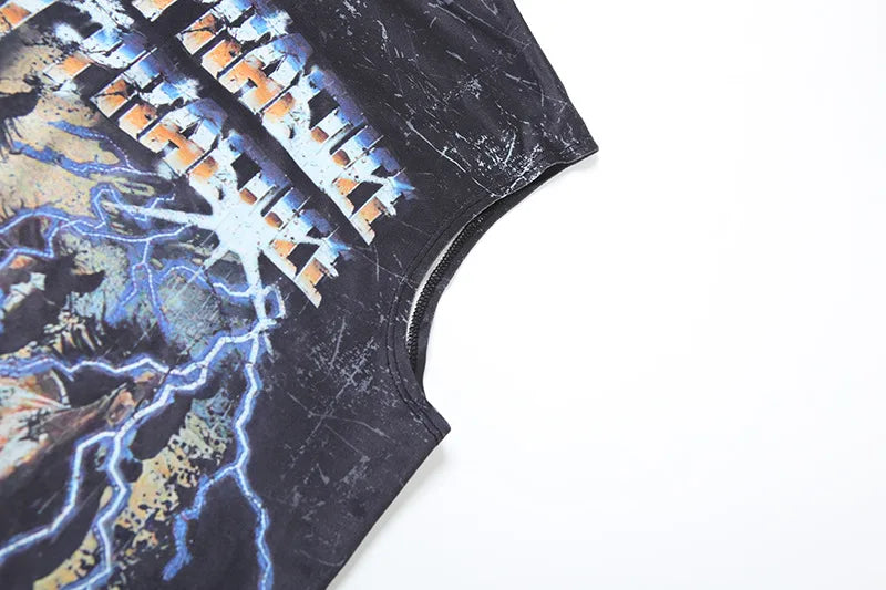 Sleeveless Graphic Tee