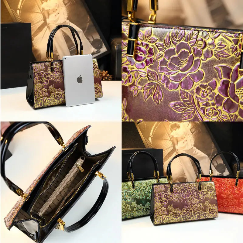 Original Designer Brand Fashion Tote Leather Shoulder Handbags for Women Hot Selling Sac À Main Femme