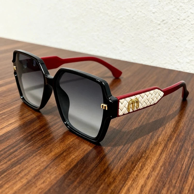 Oversized Square Gradient Sunglasses