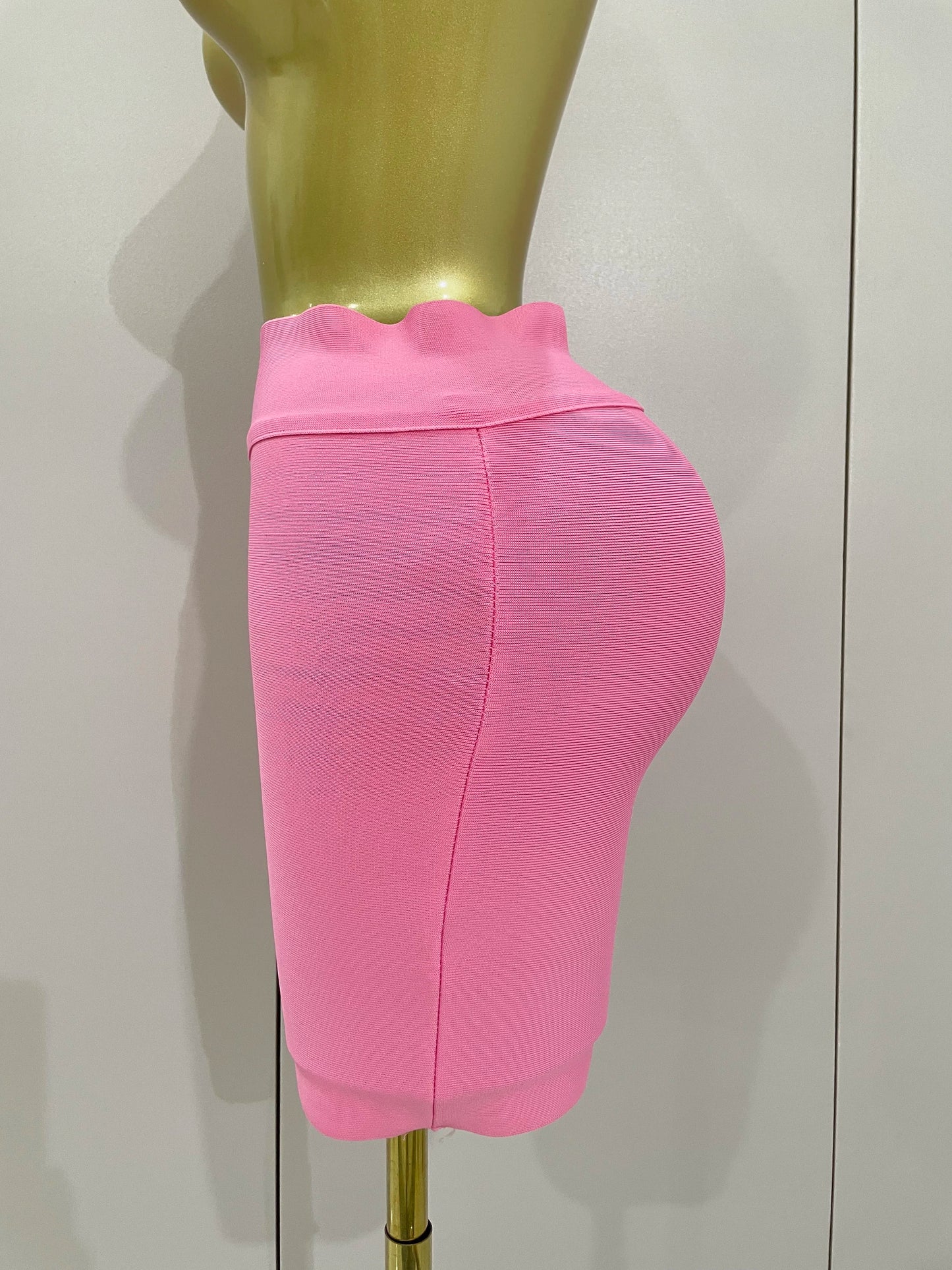 Stock Bandage Shorts Purple Pink Bandage Short Pants High Waist Top Quality Rayon Bandage Casual Sports Shorts Wholesale