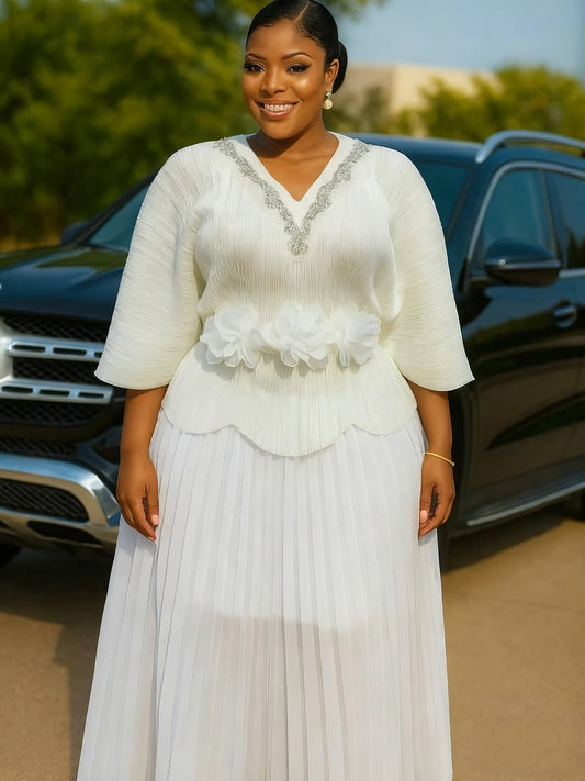 Dashiki Print Kaftan Dress