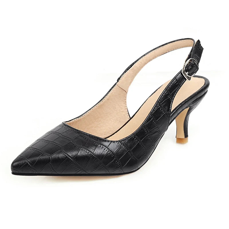 Summer Point Toe Thin Heel Sandals