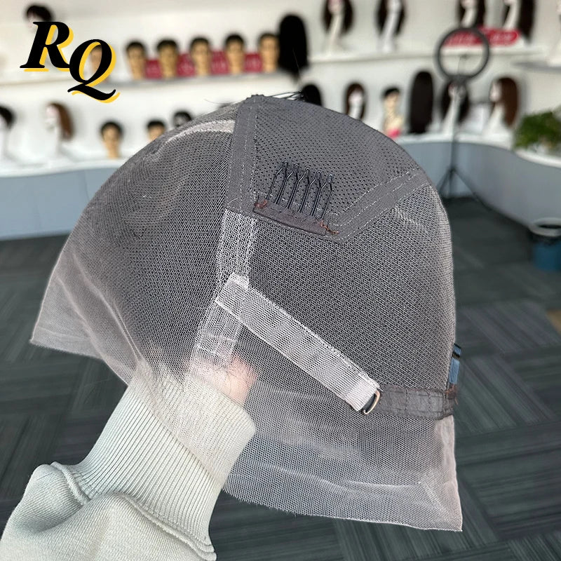 Premium Transparent Full Lace Pre Styled Human Hair Wig For Men