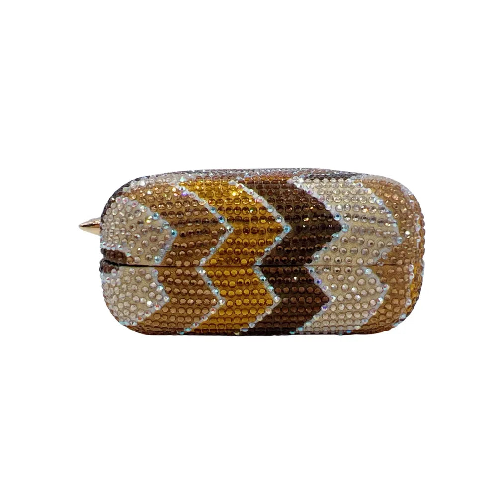 Shiny Rhinestone Clutch Handbag for Women Party Occasions