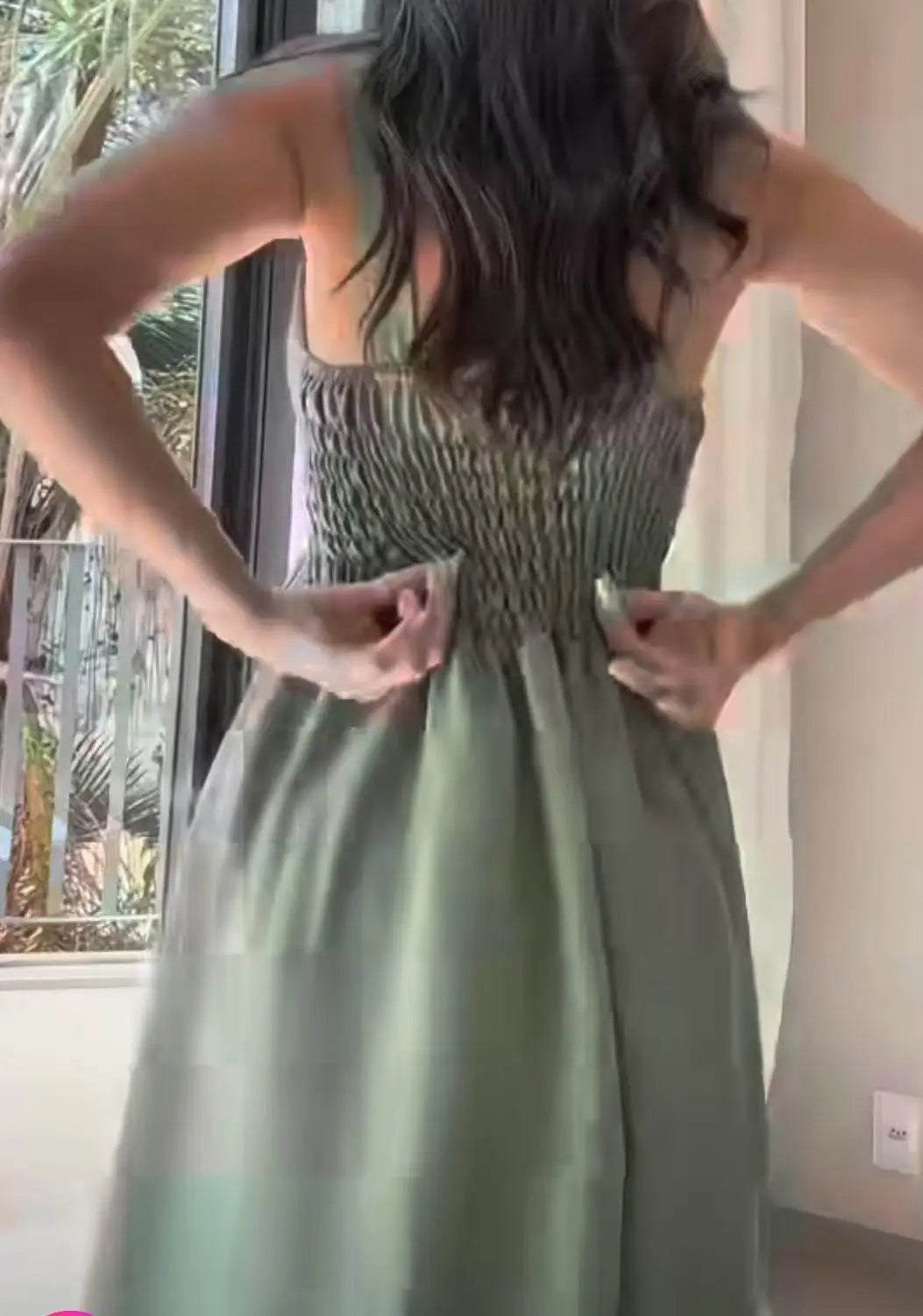 Elegant Sleeveless Striped A-Line Party Dress for Women