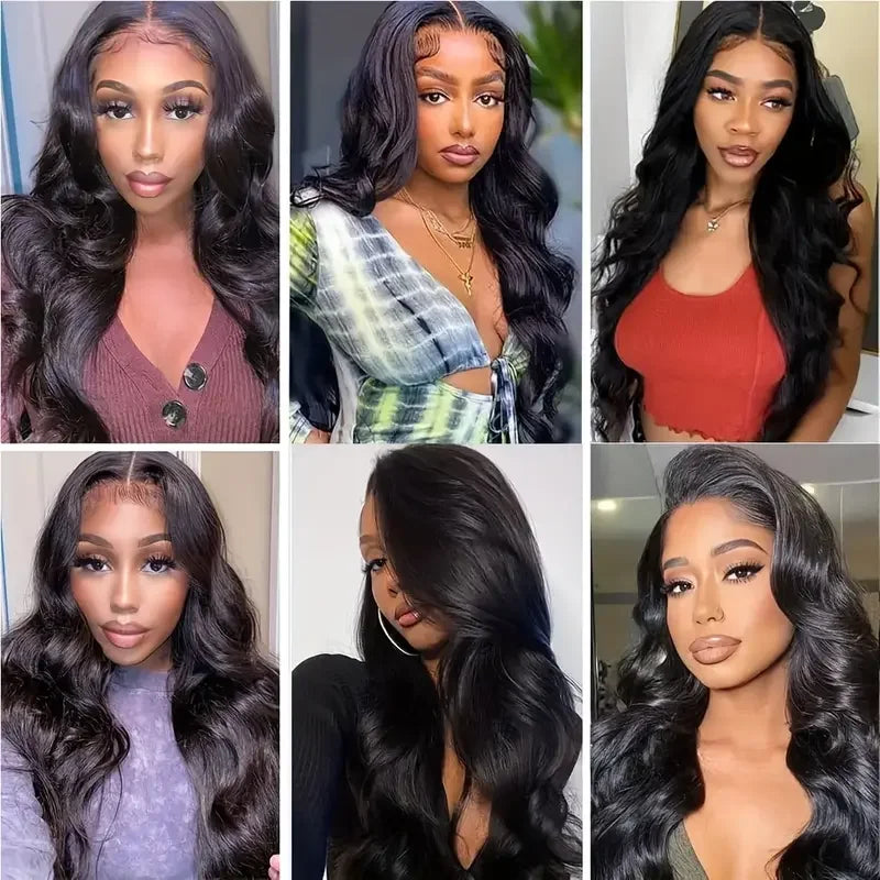 Natural Body Wave Remy Human Hair Bundle Extensions For Women