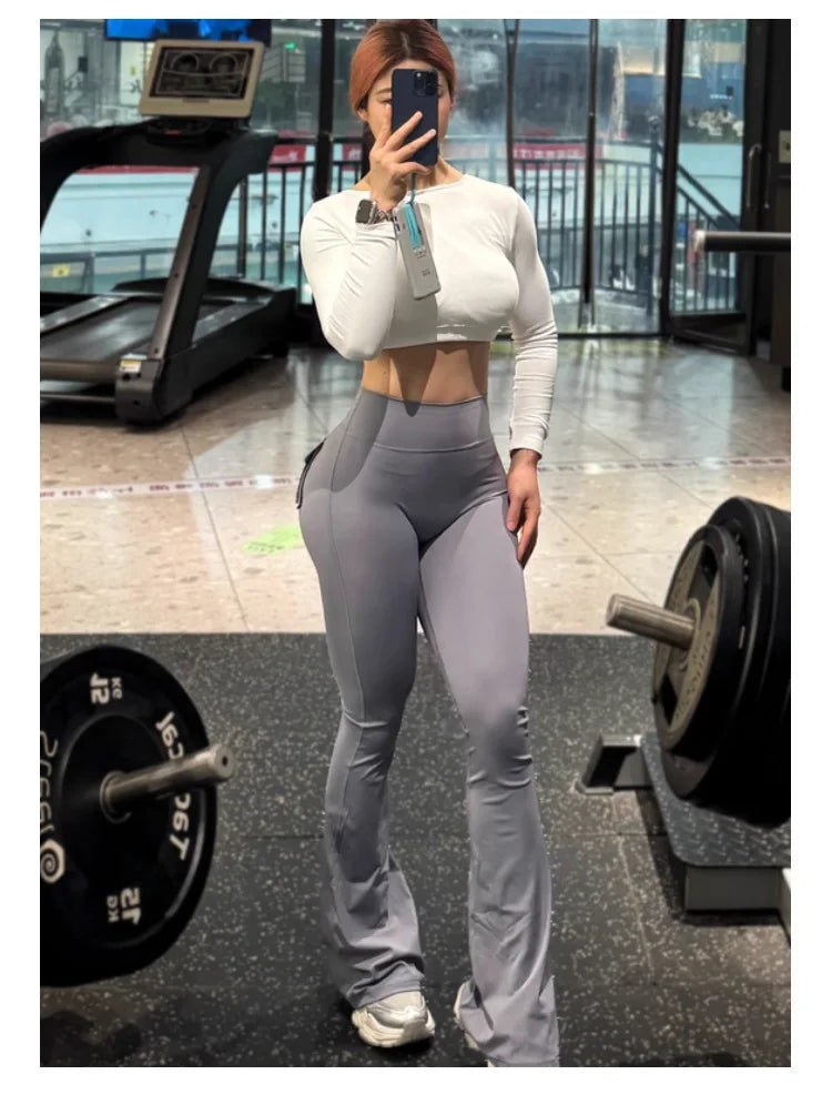 High Waist Push Up Workout Leggings With Pocket for Women