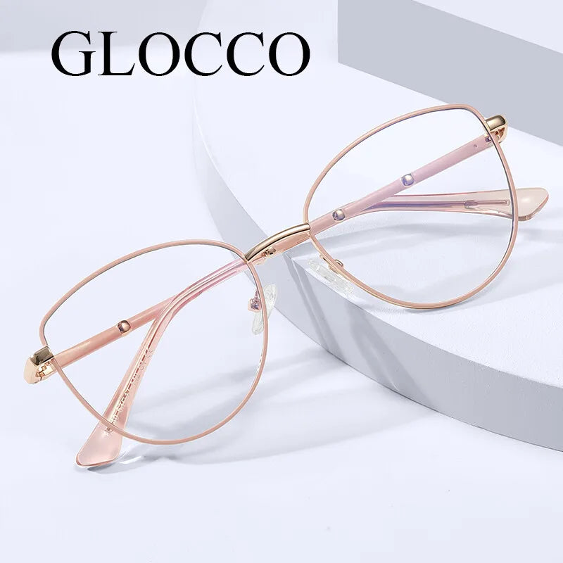 Spring Hinge Cat Eye Prescription Glasses for Women