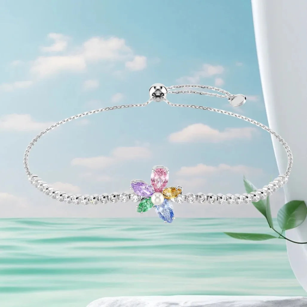 Mixed Cut Crystal Jewelry Set