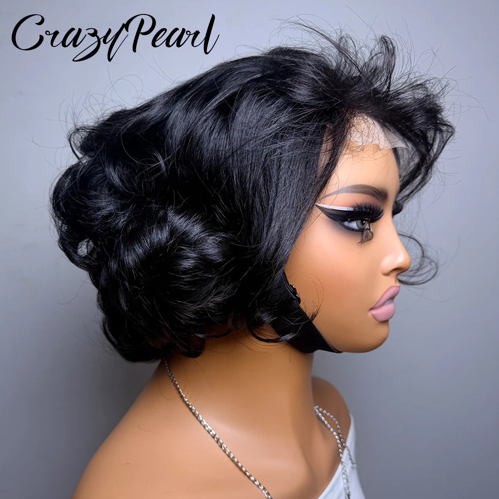 Loose Wave HD Lace Frontal Human Hair Wig for Women