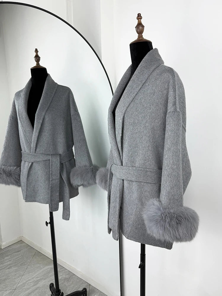 Reversible Wool Coat