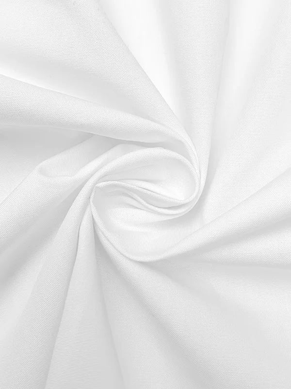 Beautyblue Women's Ubran Blouses White Shirts Tops Fashion Cotton Stand Collar Loose Long Sleeves Buttons Simple Women Clothing