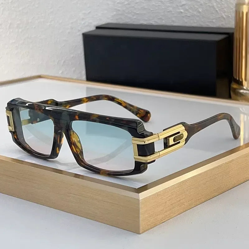 Acetate Square UV400 Sunglasses With Case for Women