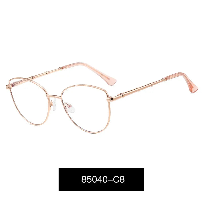 Spring Hinge Cat Eye Prescription Glasses for Women