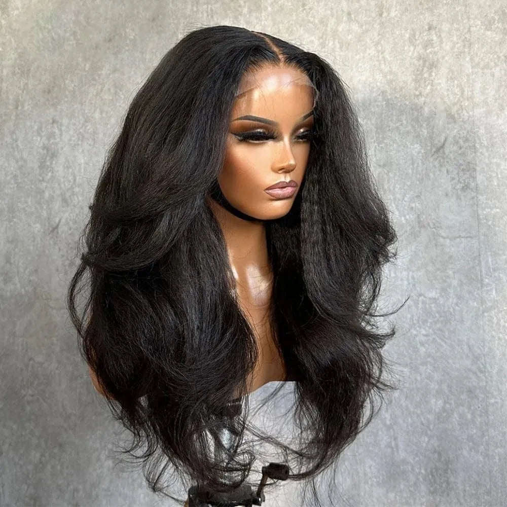 Kinky Straight Lace Wig