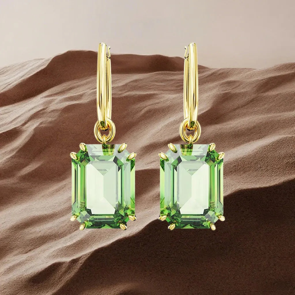 Luminous Gold Plated Zirconia Pendant Necklace for Women