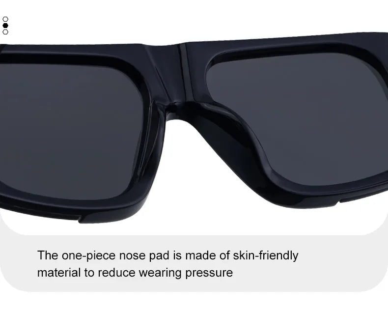 Punk Square Polarized Sunglasses