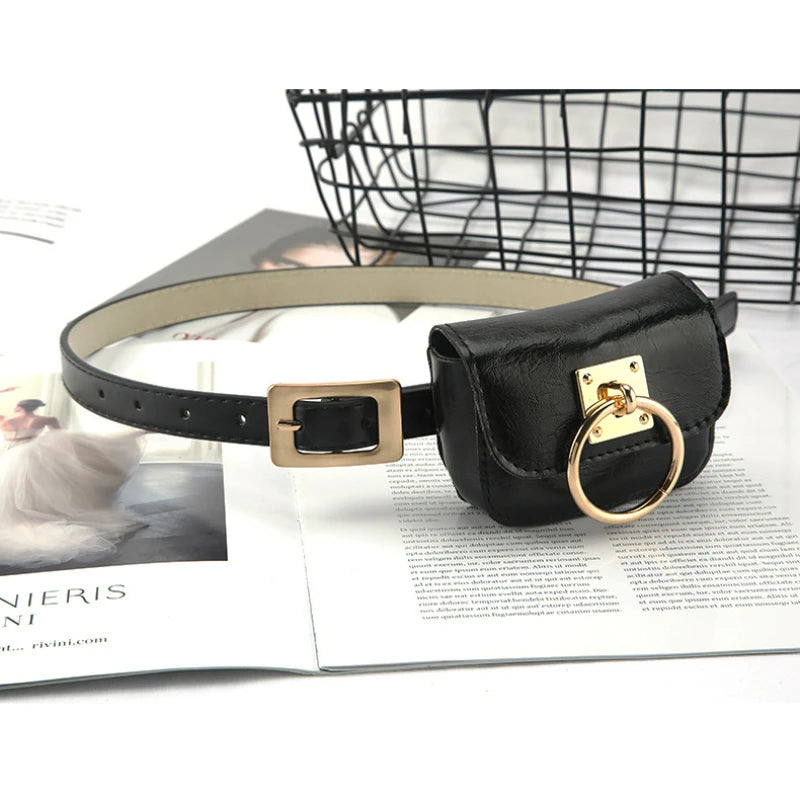 Minimalist Geometric Buckle Casual Belt for Women