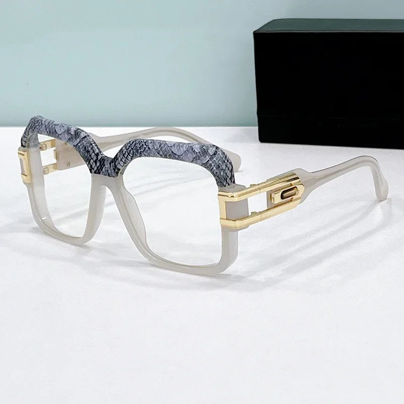 Snake Print Gradient Fashion Sunglasses
