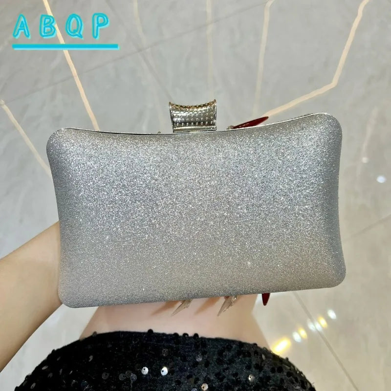 Dinner Fashion Women's Bag Luxury Brand Fashion Diamond-encrusted Women's Shoulder Bag High Quality Chain Shiny Women's Handbag