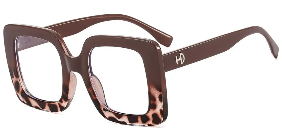 Oversized Blue Light Blocking Reading Glasses for Women