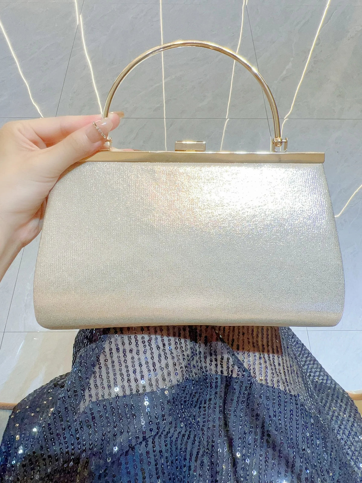 New Evening Women's Bag Luxury Brand Shiny Mini Handbag Colorful Diamond Large Capacity Mini Women's Shoulder Bag High Quality