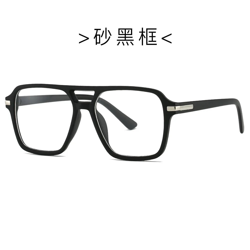 Retro Double Bridge Square Frame Reading Glasses for Women