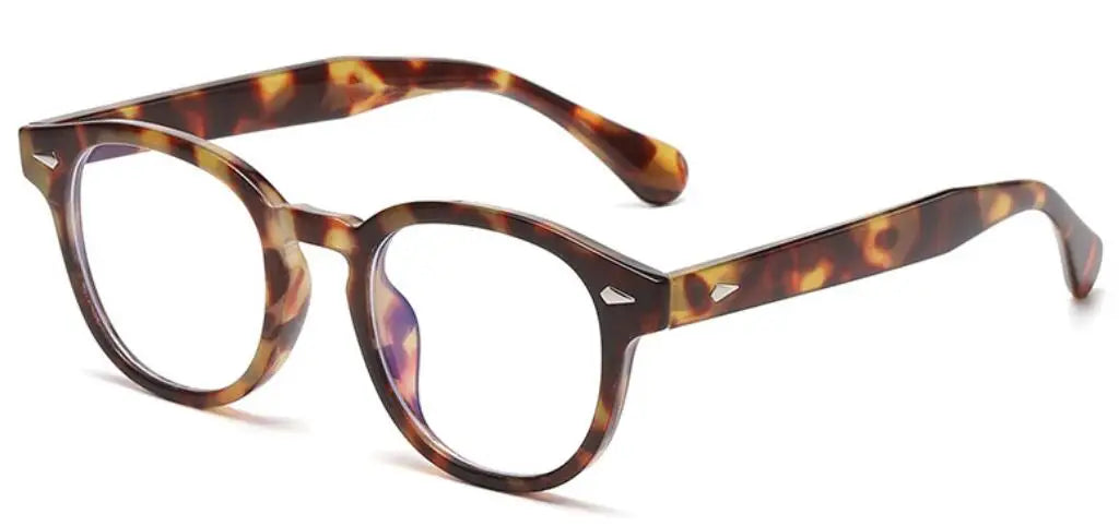 Ultralight Retro Round Frame Reading Glasses for Women
