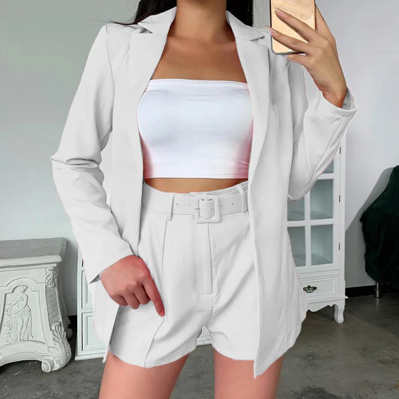 Sporty Casual Two Piece Matching Outfit Set for Women