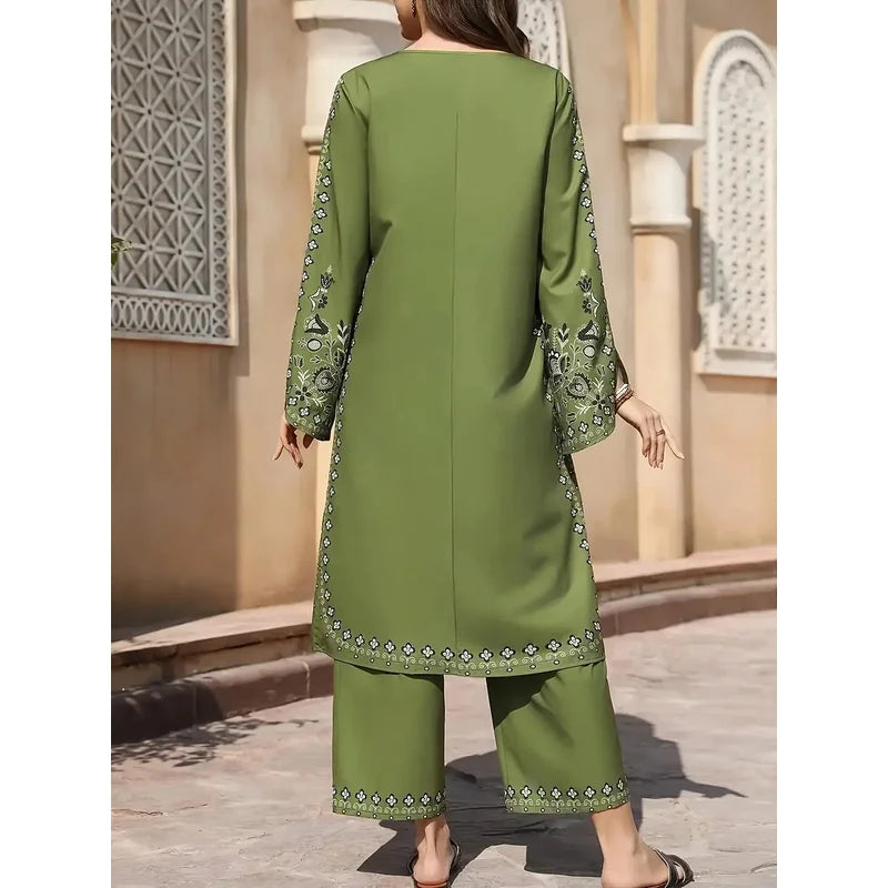 Boho Printed Salwar Suit Set