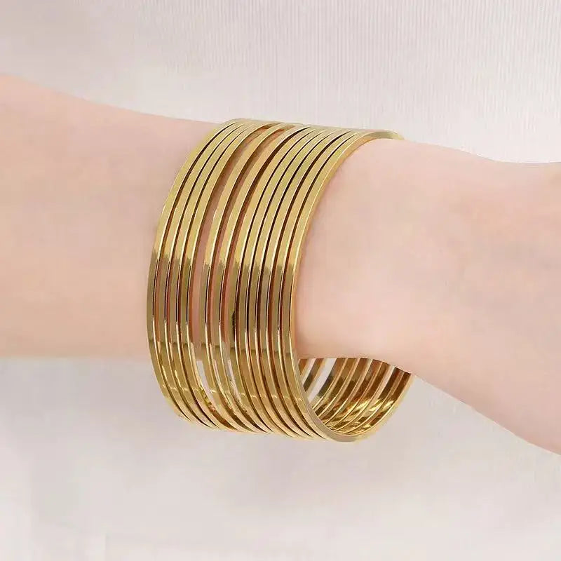 Stainless Steel Bangle Bracelet