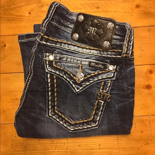 Y2k 2000s Retro Trend Brand Women Slim Jeans Gothic Vintage Wash Blue Denim Pants Embroidery High Waist Harajuku Women Clothing